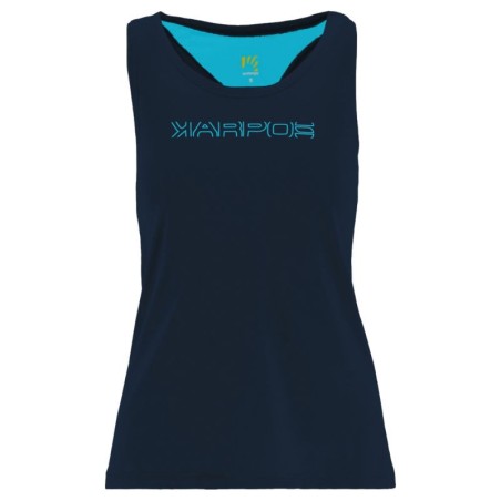 Damen top Karpos Quick W Top Sky Captain - Blaues Atoll